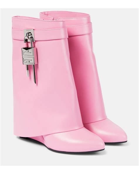 givenchy locks|givenchy boots with lock.